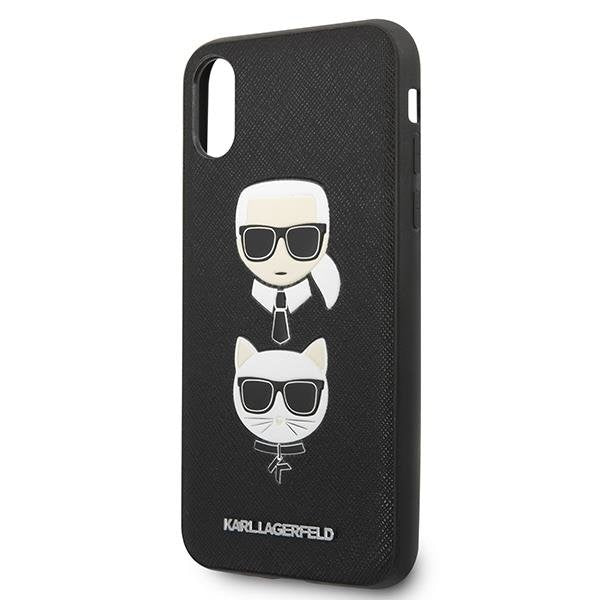 Кейс Karl Lagerfeld KLHCI65SAKICKCBK за iPhone XS Max