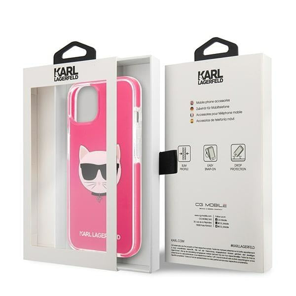 Кейс Karl Lagerfeld KLHCP13STPECPI за iPhone 13 mini