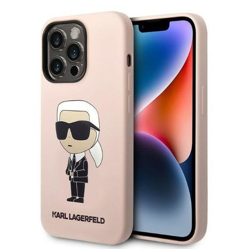 Кейс Karl Lagerfeld KLHCP14XSNIKBCP за iPhone 14 Pro