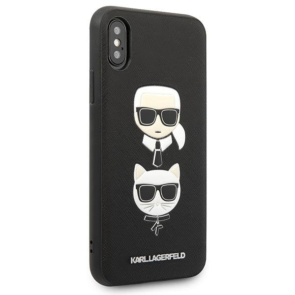 Кейс Karl Lagerfeld KLHCPXSAKICKCBK за iPhone X/XS