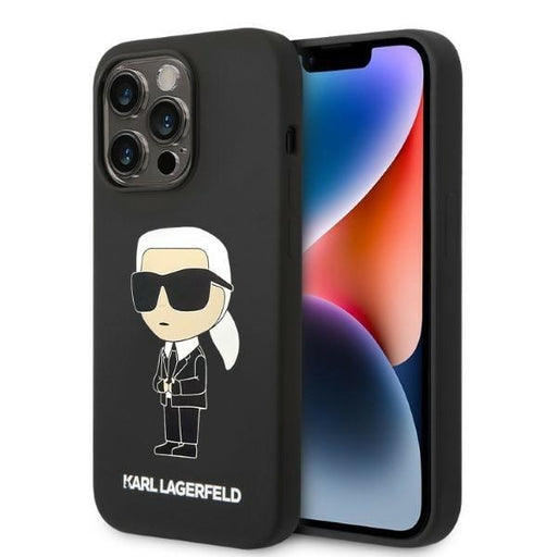 Кейс Karl Lagerfeld KLHMP14LSNIKBCK за iPhone 14 Pro