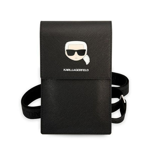 Чантичка Karl Lagerfeld KLWBSAKHPK черна / Metal Head
