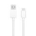 Кабел Oppo VOOC USB - A към USB - C 65W 6.5A 1m бял (DL129)