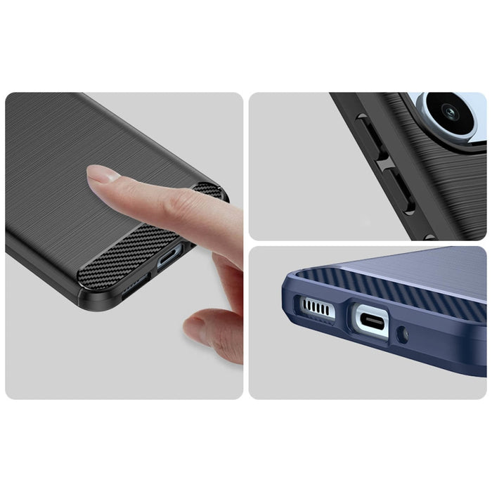Кейс HQWear Carbon Case за Samsung Galaxy A54 5G син