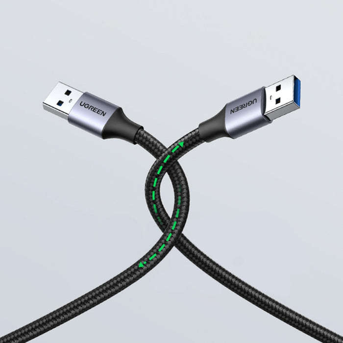 Кабел Ugreen USB към 3.0 5Gb/s 2m сив (US373)