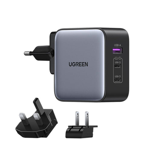 Зарядно Ugreen GaN USB / 2xUSB - C 65W EU UK US