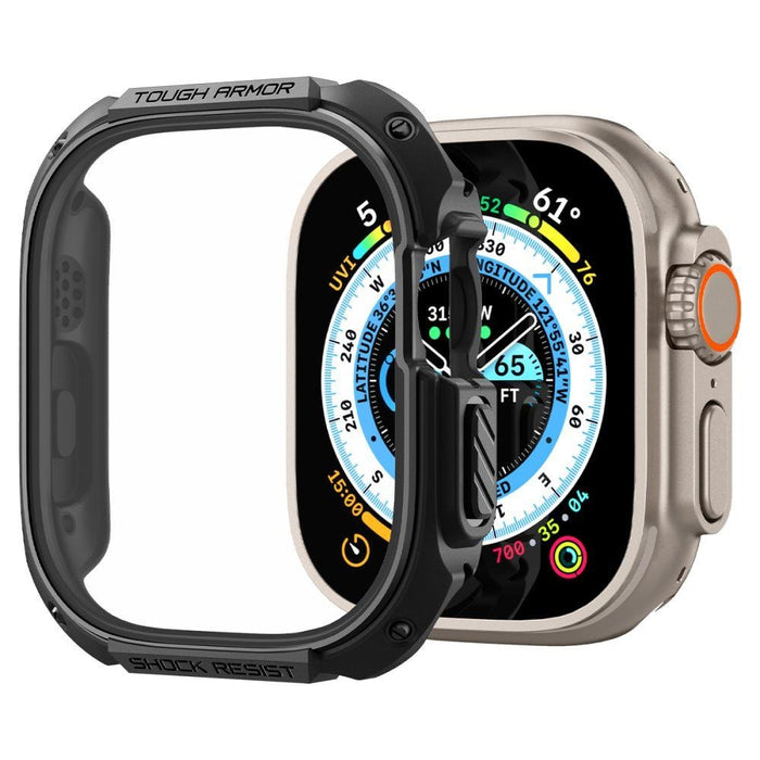 Кейс Spigen Tough Armor за Apple Watch Ultra 49 mm черен