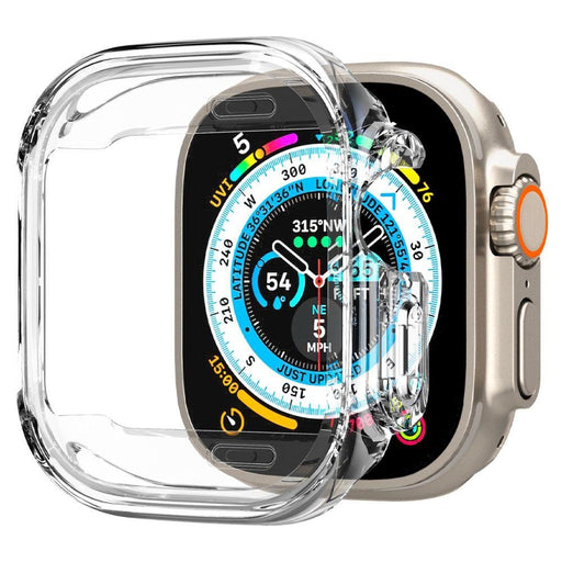 Кейс Spigen Ultra Hybrid за Apple Watch (49mm) прозрачен