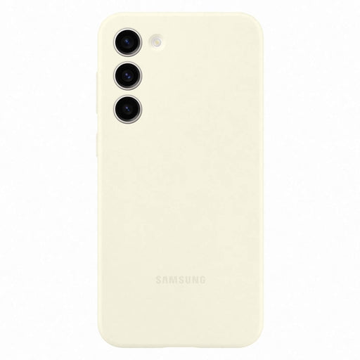 Кейс Samsung Silicone Cover за Galaxy S23 Plus бял