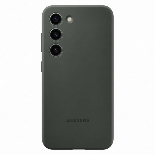 Кейс Samsung Silicone Cover за Galaxy S23 каки