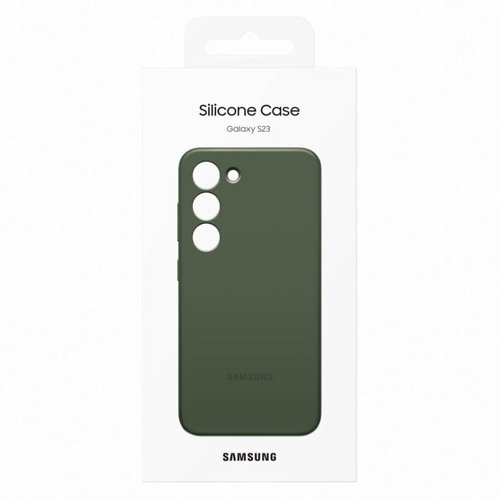 Кейс Samsung Silicone Cover за Galaxy S23 каки