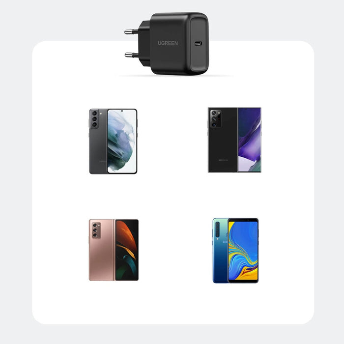 Адаптер Ugreen USB - C PD PPS 25W черен (CD250)
