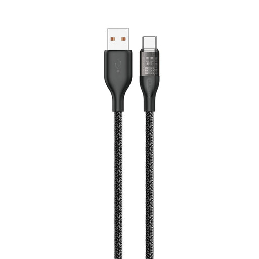 Кабел Dudao L22T USB към USB - C 120W 1m сив