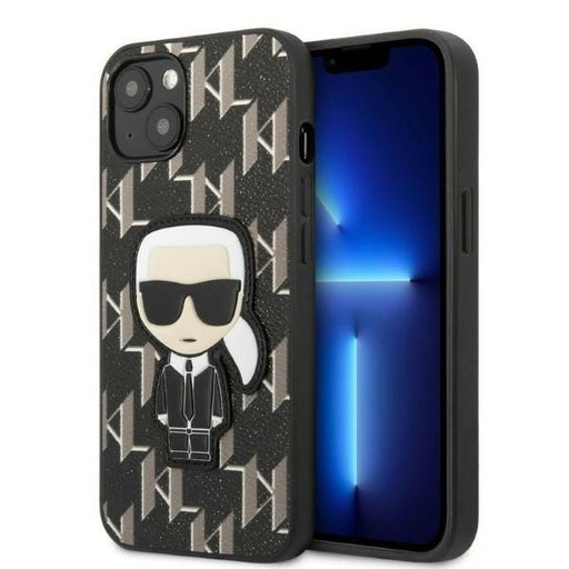 Кейс Karl LagerfeldKLHCP13SPMNIKBK за iPhone 13 mini