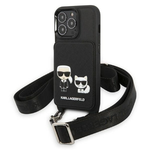 Кейс Karl Lagerfeld KLHCP13XSAKCHSK за iPhone 13 Pro