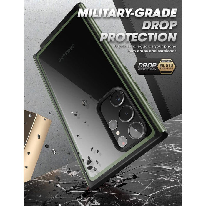 Кейс Supcase Edge XT за Samsung Galaxy S23 Ultra зелен