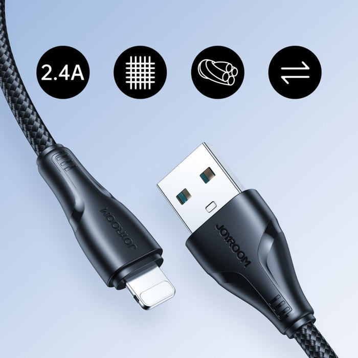 Кабел Joyroom USB към Lightning 2.4A 0.25m