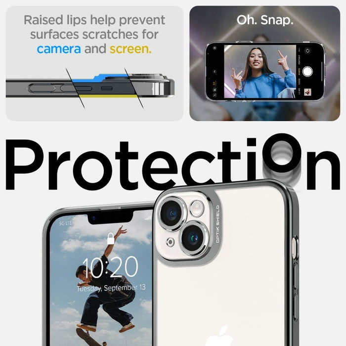 Кейс Spigen Optik Crystal за iPhone 14