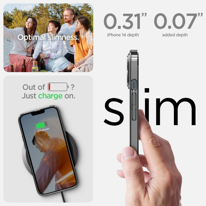 Кейс Spigen Optik Crystal за iPhone 14
