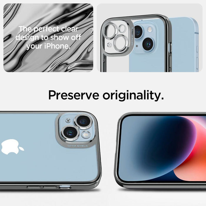 Кейс Spigen Optik Crystal за iPhone 14