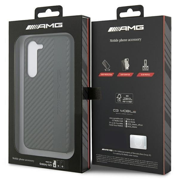 Кейс AMG AMHCS23SBLSCA за Samsung Galaxy S23 S911