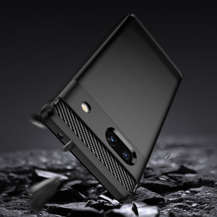 Кейс HQWear Carbon Case за Google Pixel 7a черен