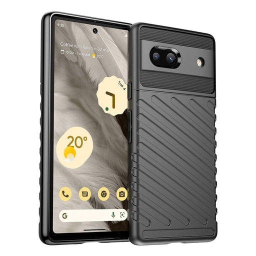 Кейс HQWear Thunder Case за Google Pixel 7a черен