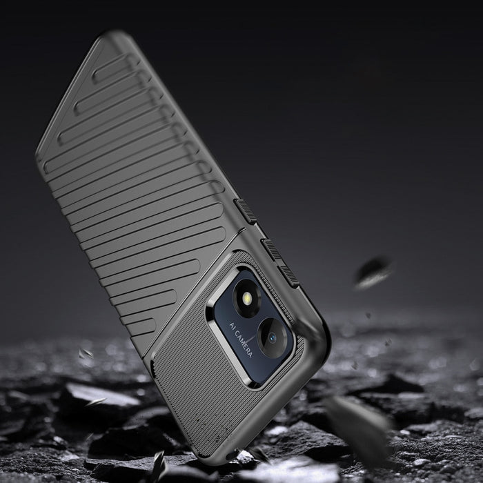 Кейс HQWear Thunder Case за Motorola Moto E13 черен