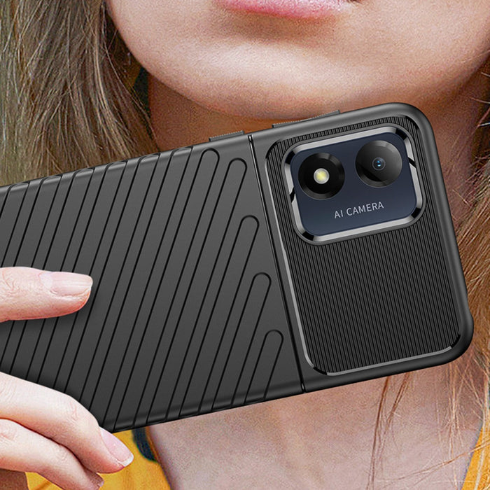 Кейс HQWear Thunder Case за Motorola Moto E13 черен