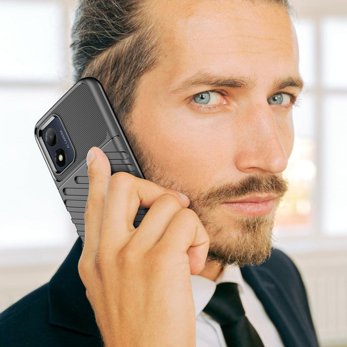 Кейс HQWear Thunder Case за Motorola Moto E13 черен