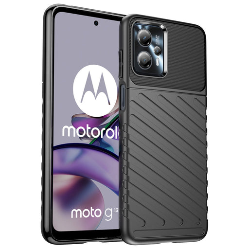 Кейс HQWear Thunder Case за Motorola Moto G13 черен