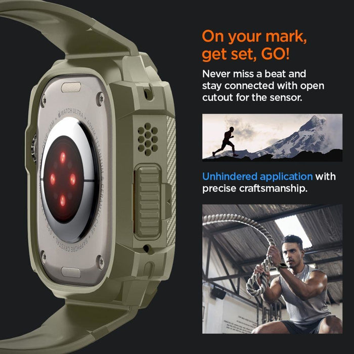 Кейс Spigen Rugged Armor Pro за Apple Watch Ultra