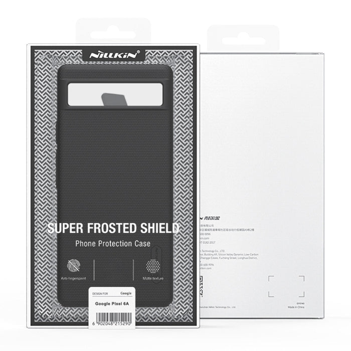 Кейс Nillkin Super Frosted Shield за Google Pixel 6a черен