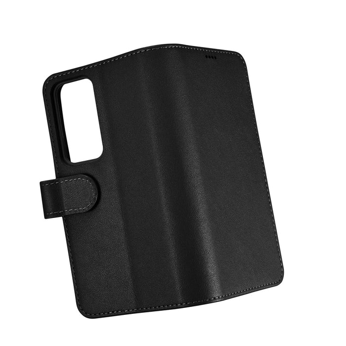 Кожен калъф iCarer Wallet Case за Samsung Galaxy S23 черен