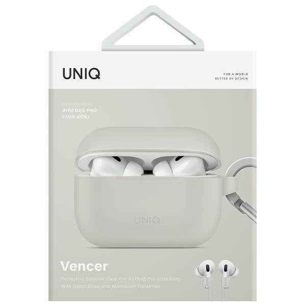 Кейс Uniq Vencer за AirPods Pro 2 gen. силиконов сив