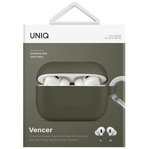 Кейс Uniq Vencer за AirPods Pro 2 gen. силиконов зелен