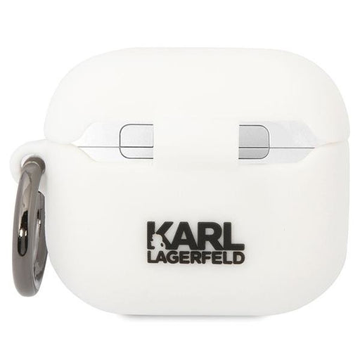 Кейс Karl Lagerfeld KLACA3SILKCW за AirPods 3 бял