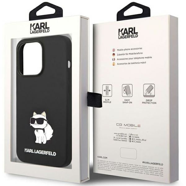 Кейс Karl Lagerfeld KLHMP14XSNCHBCK за iPhone 14 Pro