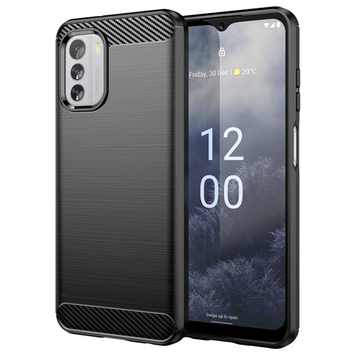 Кейс HQWear Carbon Case за Nokia G60 черен