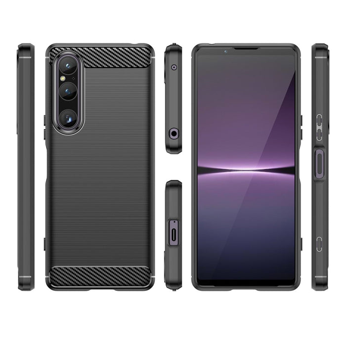 Кейс HQWear Carbon Case за Sony Xperia 1 V черен