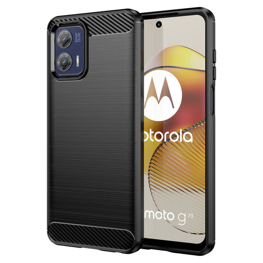 Кейс HQWear Carbon Case за Motorola Moto G73 5G черен