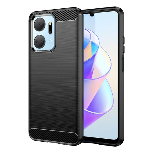 Кейс HQWear Carbon Case за Honor Play 40 Plus / X7a черен