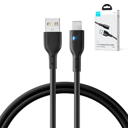 Кабел Joyroom S - UL012A13 USB към Lightning 2.4A 1.2m черен