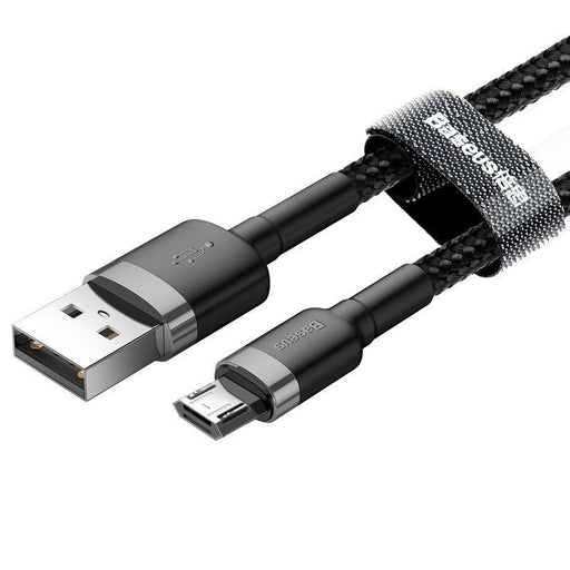 Кабел Baseus Cafule Micro USB 2.4A 0,5m сребрист