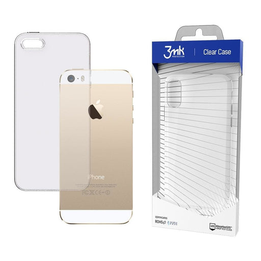 Кейс 3mk Clear Case за Apple iPhone 5/5S/SE прозрачен