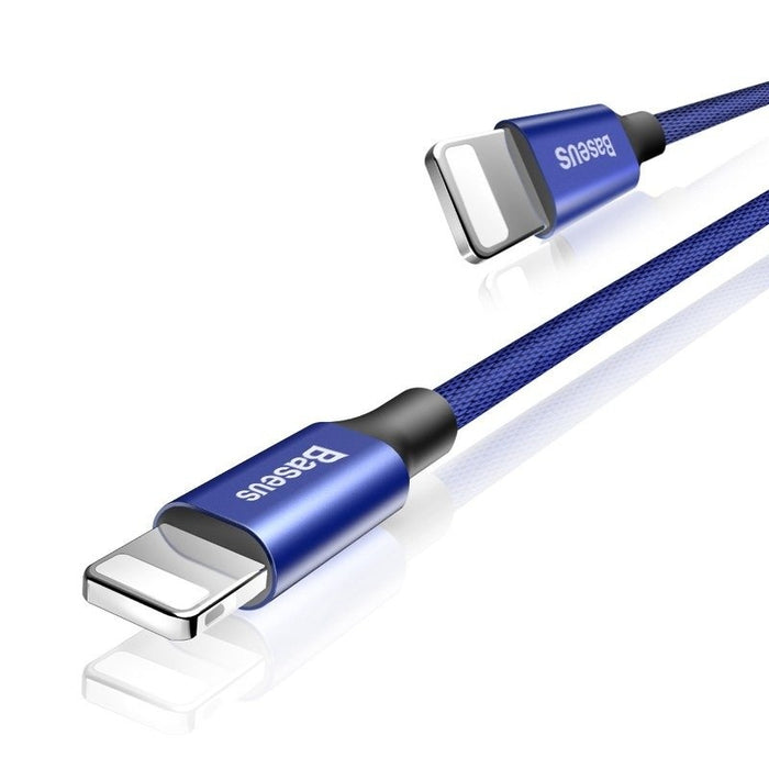 Lightning кабел Baseus Yiven 120cm 2A син