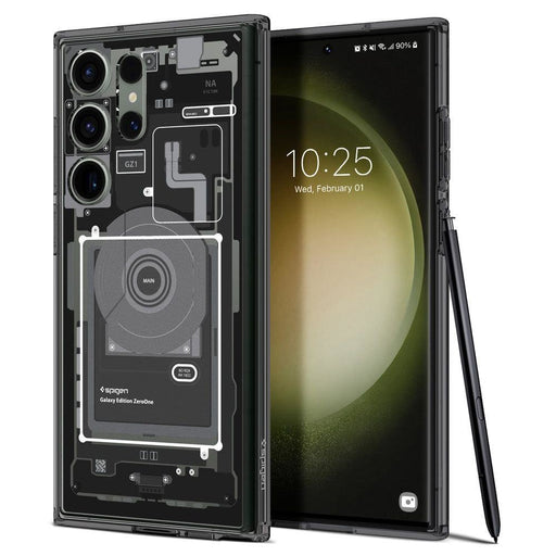 Кейс Spigen Ultra Hybrid за Samsung Galaxy S23 черно