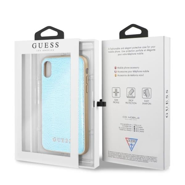 Кейс Guess GUHCPXPYLBL iPhone X/XS син