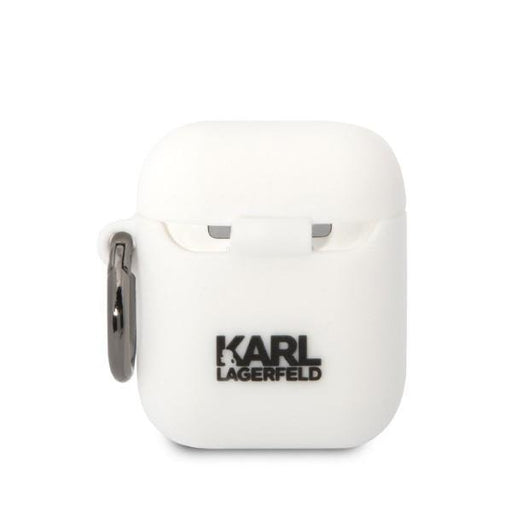 Кейс Karl Lagerfeld KLA2RUNIKH AirPods 1/2 бял