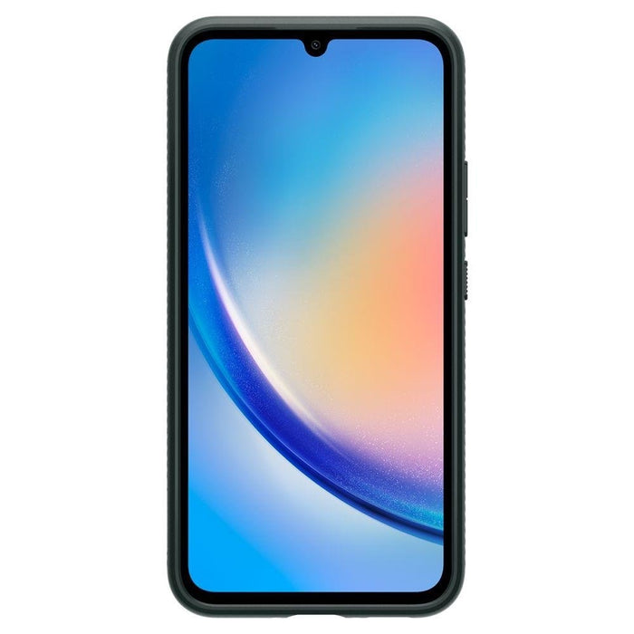 Кейс Spigen Liquid Air за Samsung Galaxy A34 5G зелен